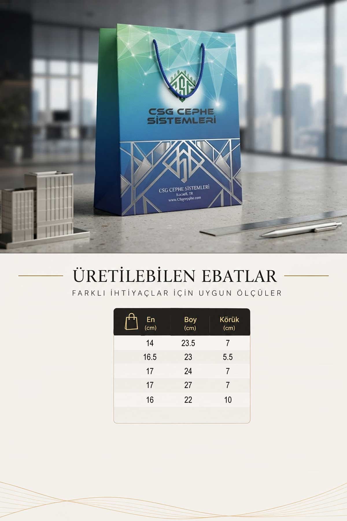 Promosyon Karton Fuar Çantası-PB2704