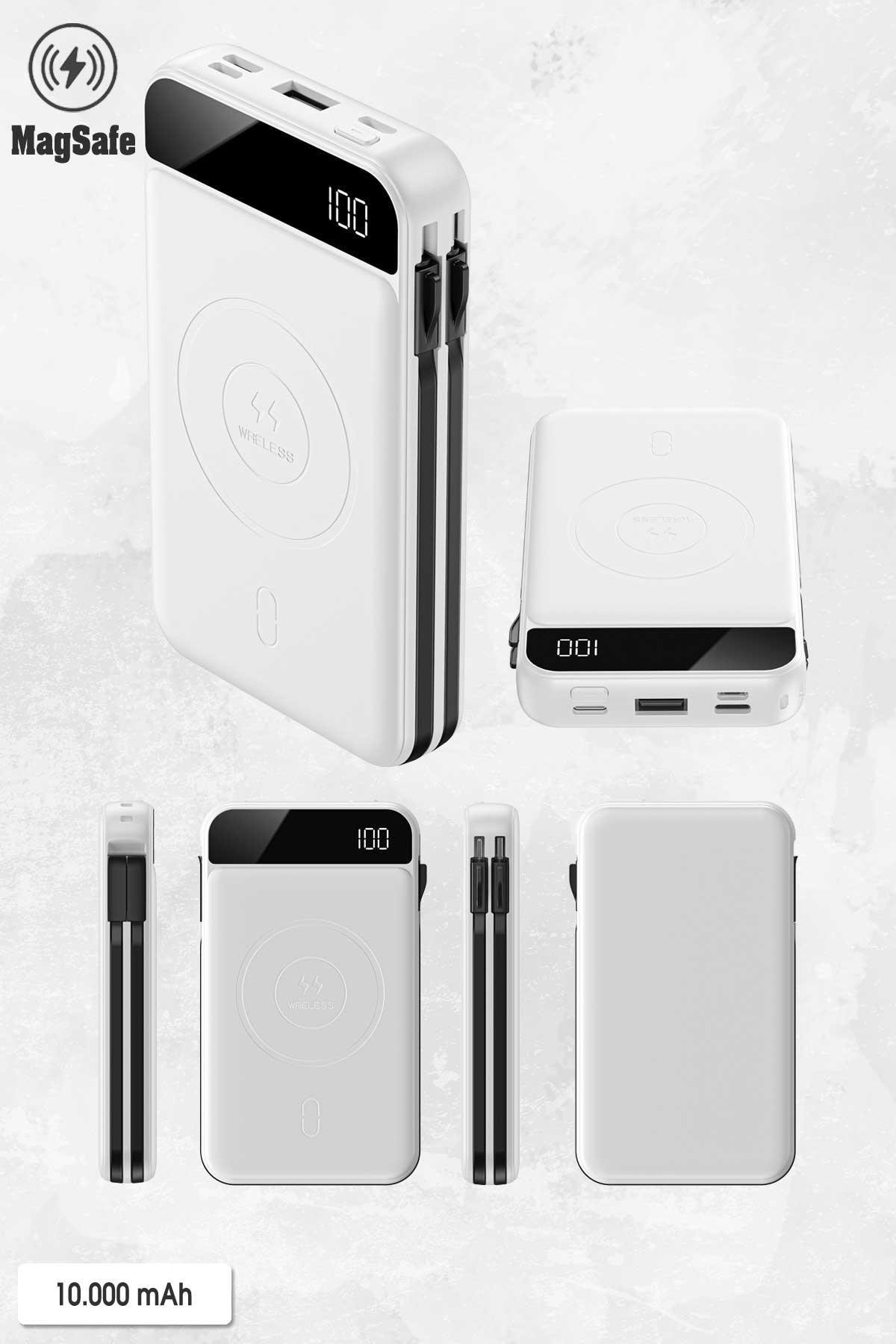 Promosyon Logo Baskılı MagSafe Hızlı Şarj Powerbank-PB1136