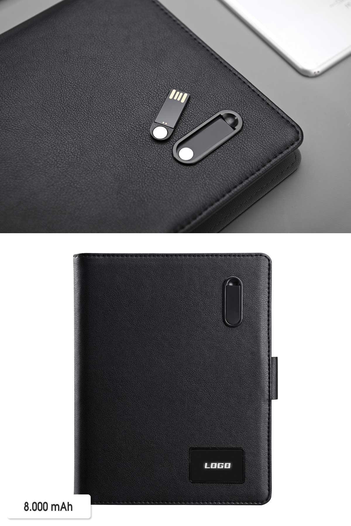 Promosyon USB Bellekli Powerbank Organizer-PB1130