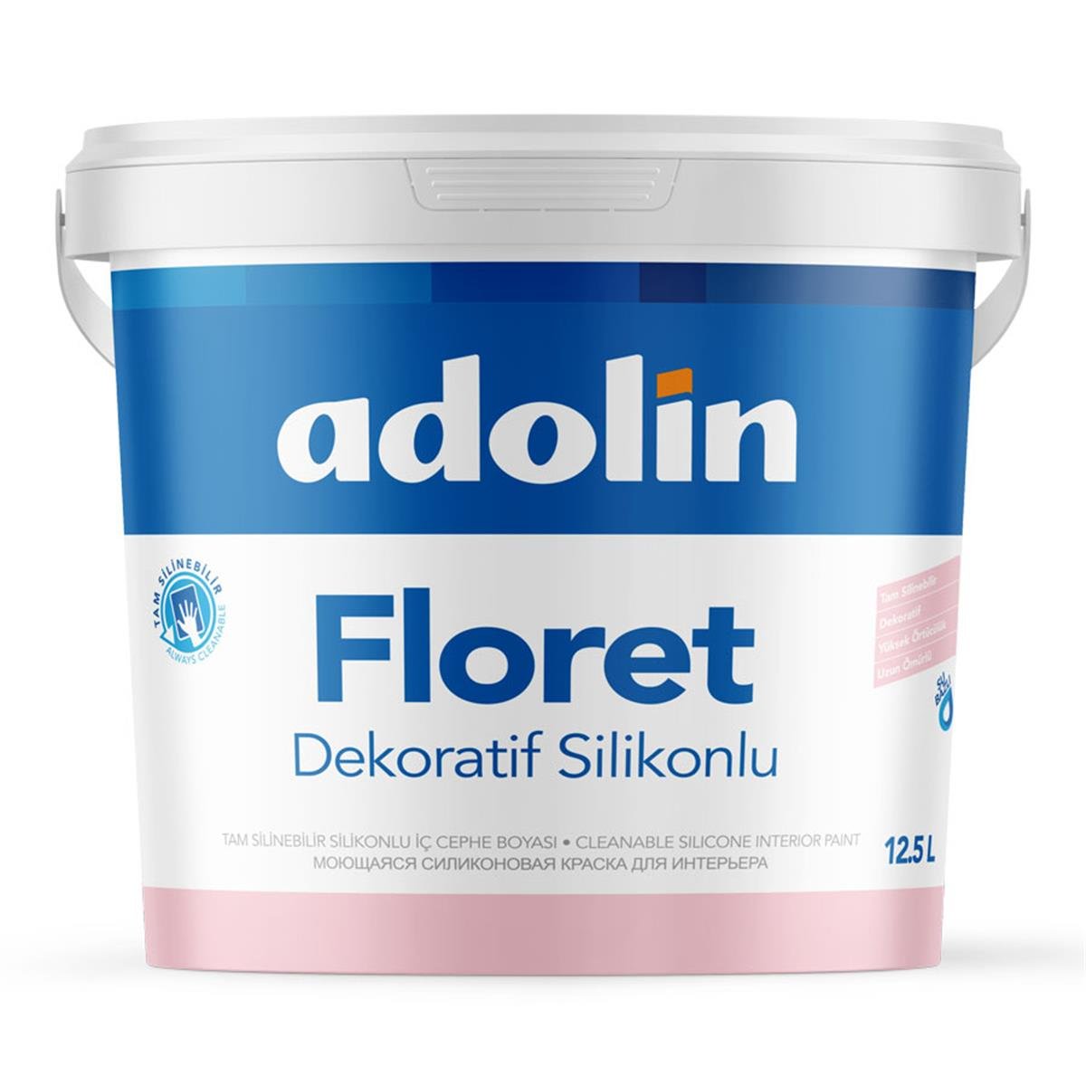 Adolin Floret Dekoratif Silikonlu Boya 15 LT