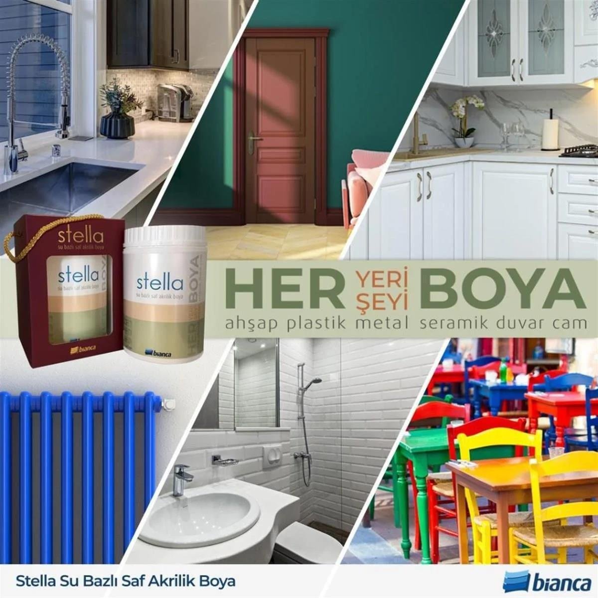 Bianca Stella Boya 1 LT Kese Kağıdı