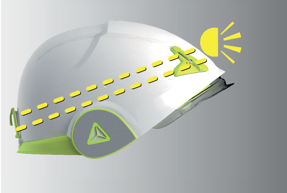 Delta Plus Onyx Vizörlü Çift Katmanlı Elektrikçi ve Dökümcü Bareti  