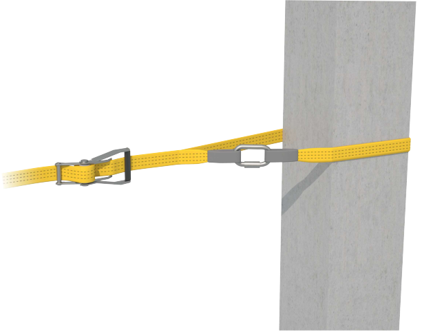 Delta Plus Speedline LV201 Geçici Yatay Yaşam Hattı Halatı  