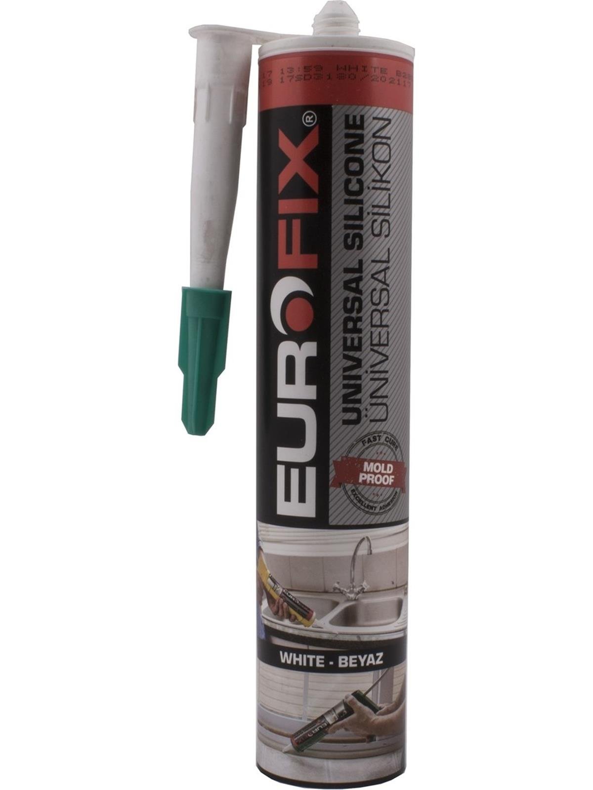 Eurofix Silikon Beyaz 280 GR
