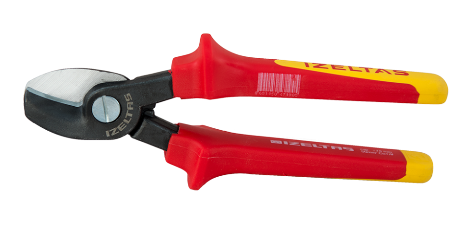 İzeltaş 1000V İzoleli Tek Ağızlı Kablo Kesici 165 mm