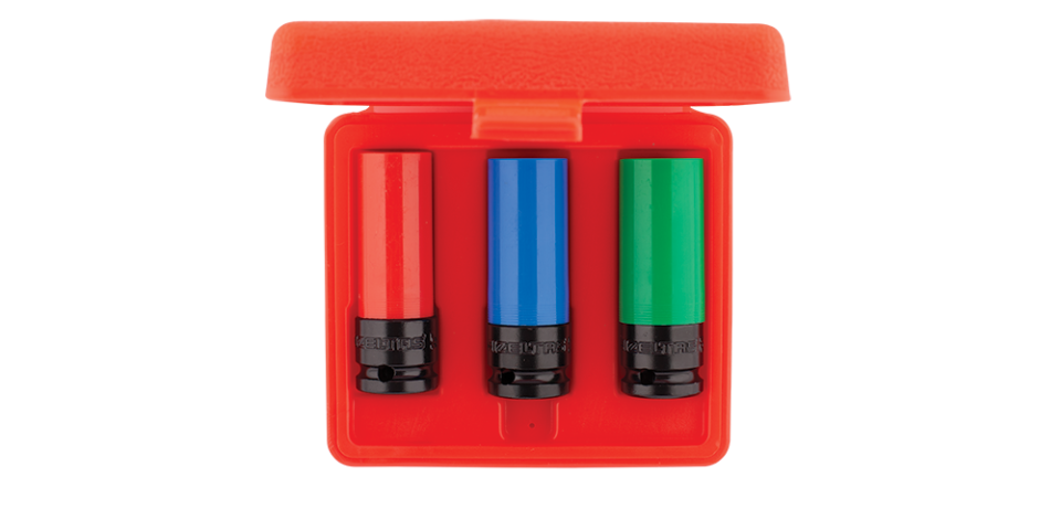 İzeltaş 1/2'' Alaşımlı Jant Lokma Takımı 3 Parça