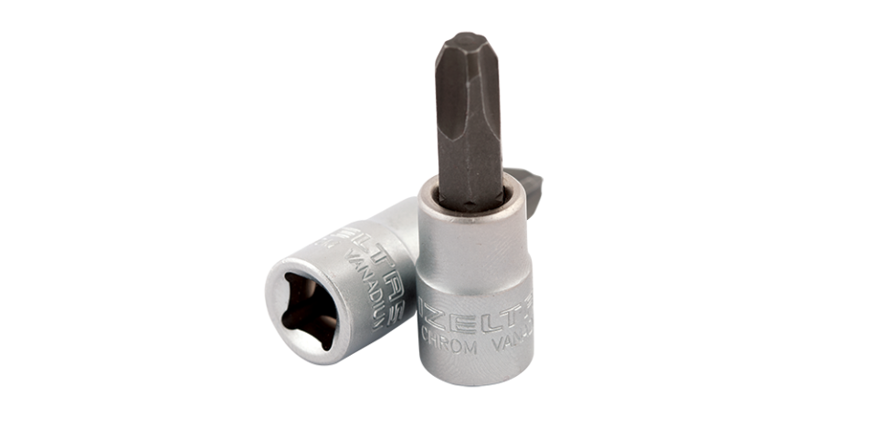 İzeltaş 1/4'' Lokmalı Yıldız Uç