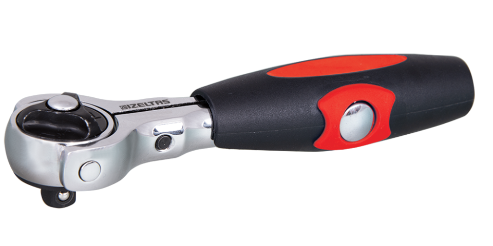 İzeltaş 1/4'' Mafsallı T Kol Cırcır (72 Diş)