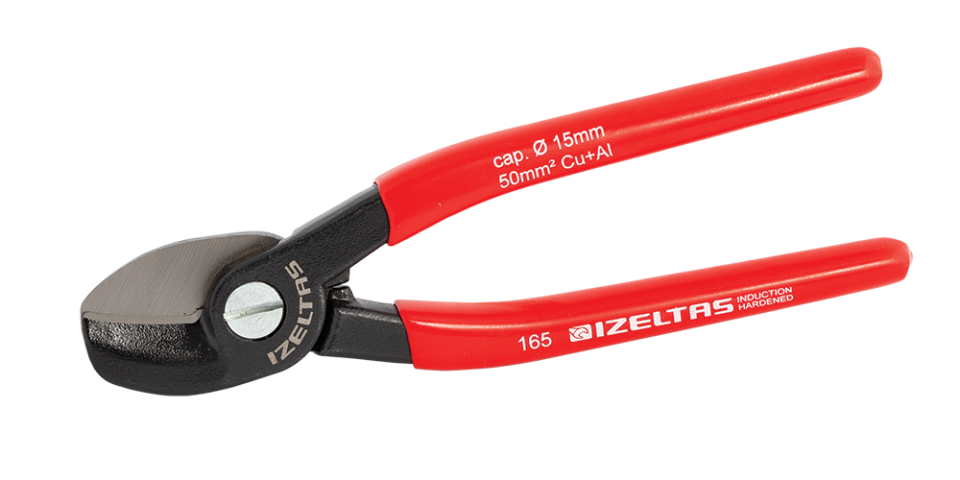 İzeltaş Tek Ağızlı Kablo Kesici 165 mm