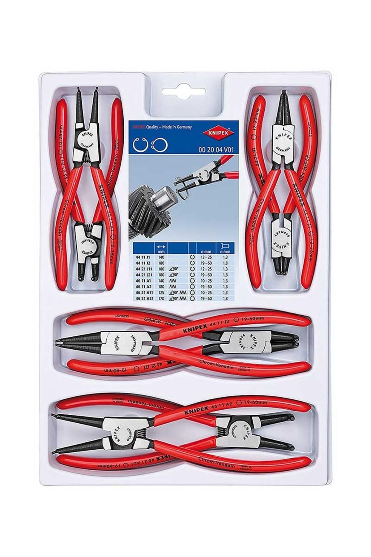 Knipex 00 20 04 V01 Segman Pense Seti 4 Parça