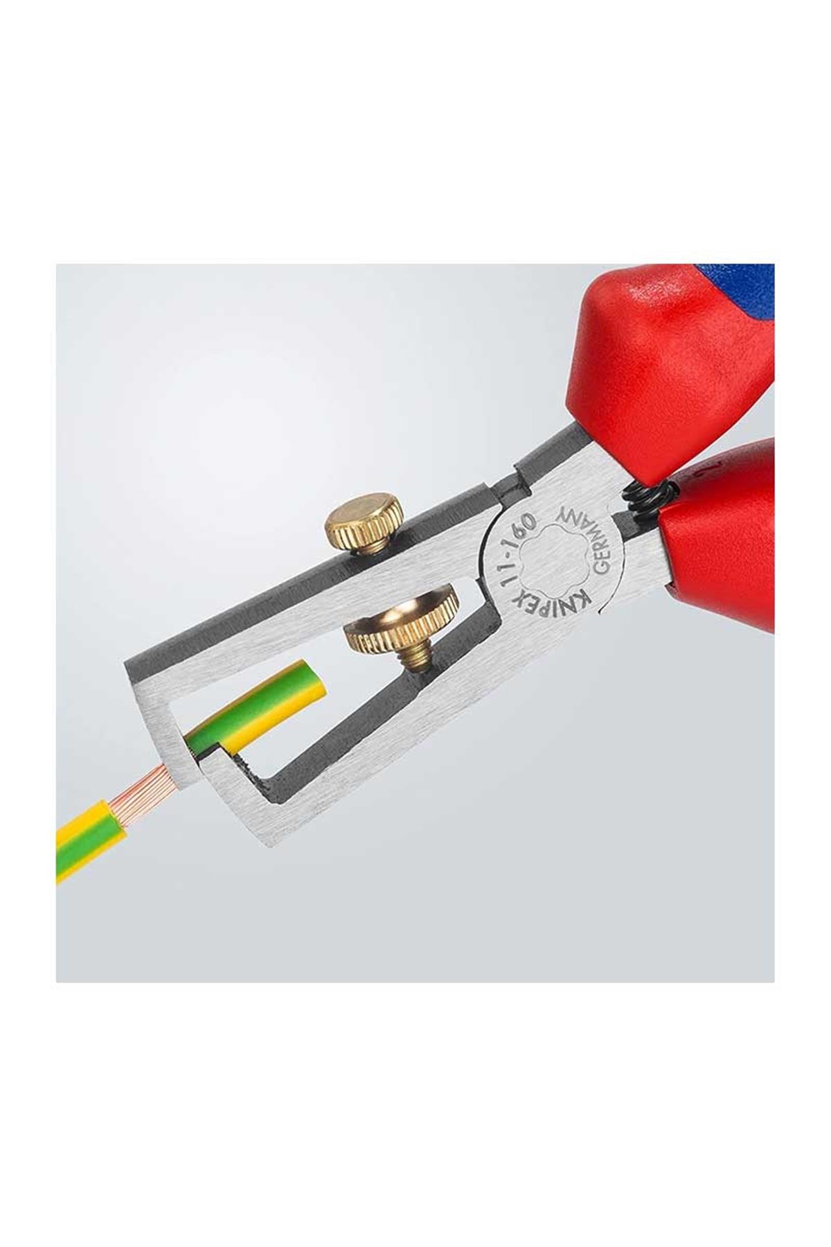 Knipex 11 02 160 Kablo Sıyırma Pensesi