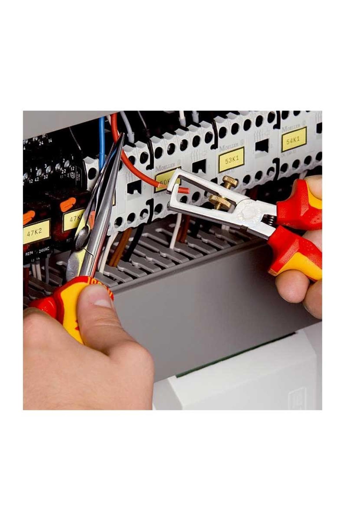 Knipex 11 06 160 VDE Kablo Sıyırma Pensesi