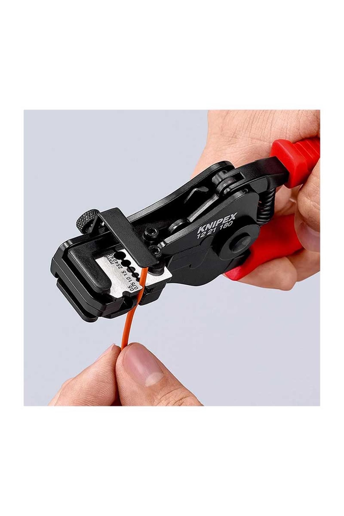 Knipex 12 21 180 Otomatik Kablo Sıyırma