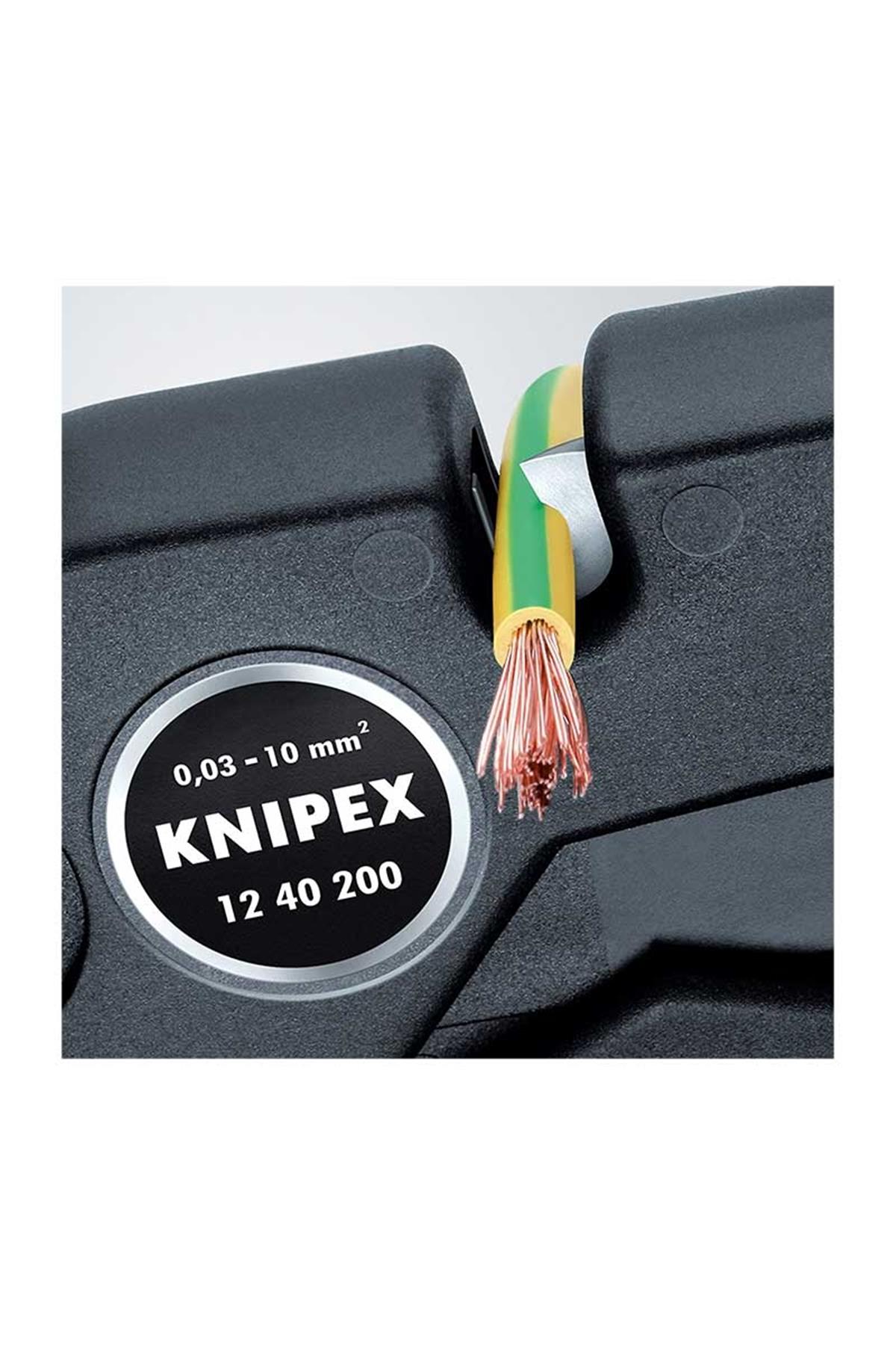 Knipex 12 40 200 Kablo Sıyırma Aleti