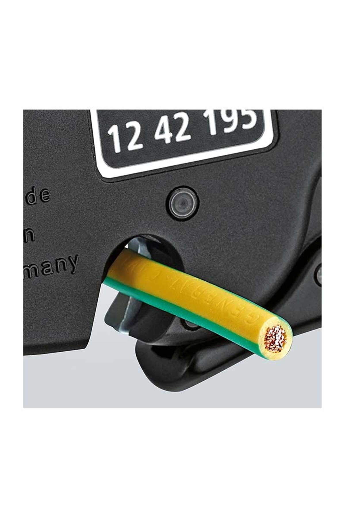 Knipex 12 42 195 Otomatik Kablo Sıyırma Pensesi
