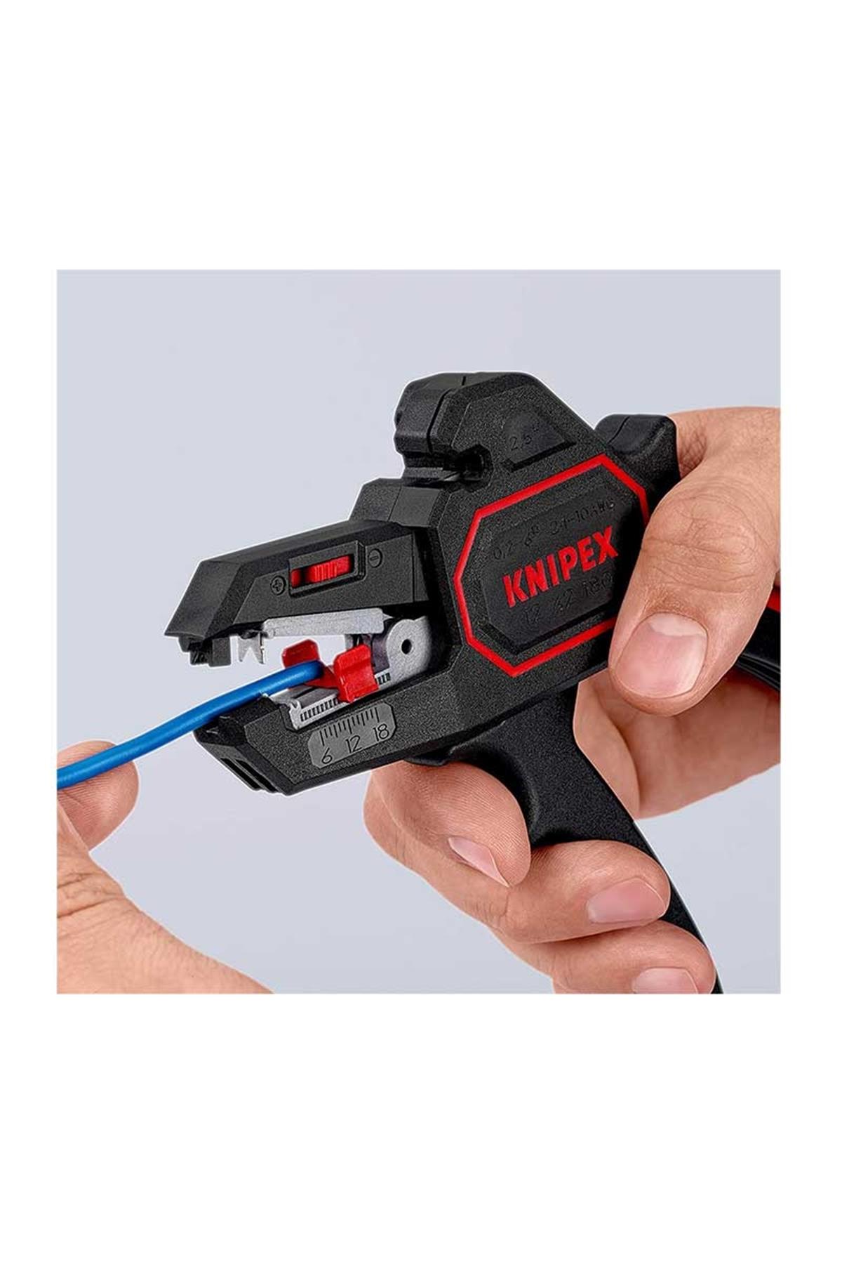 Knipex 12 62 180 Otomaik Kablo Sıyırma Pensesi
