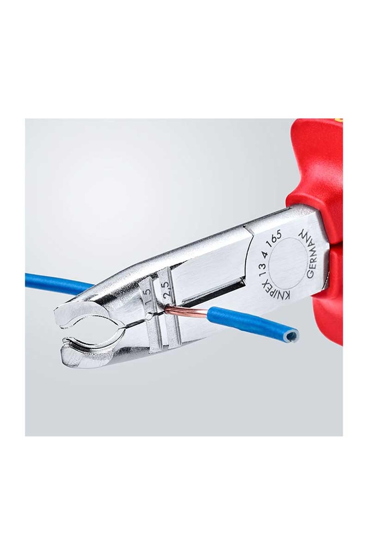 Knipex 13 46 165 Kablo Sıyırma Pensesi