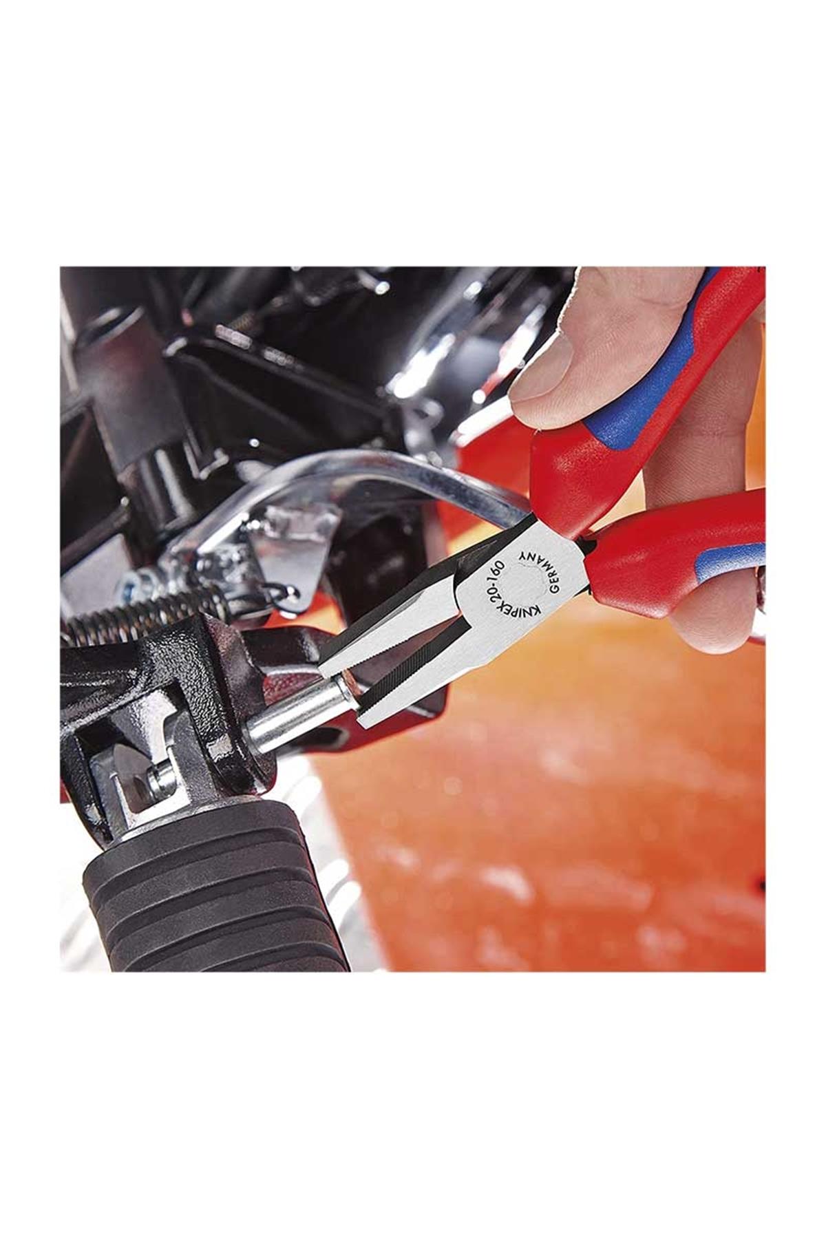 Knipex 20 02 160 Yassı Ağız Kargaburun