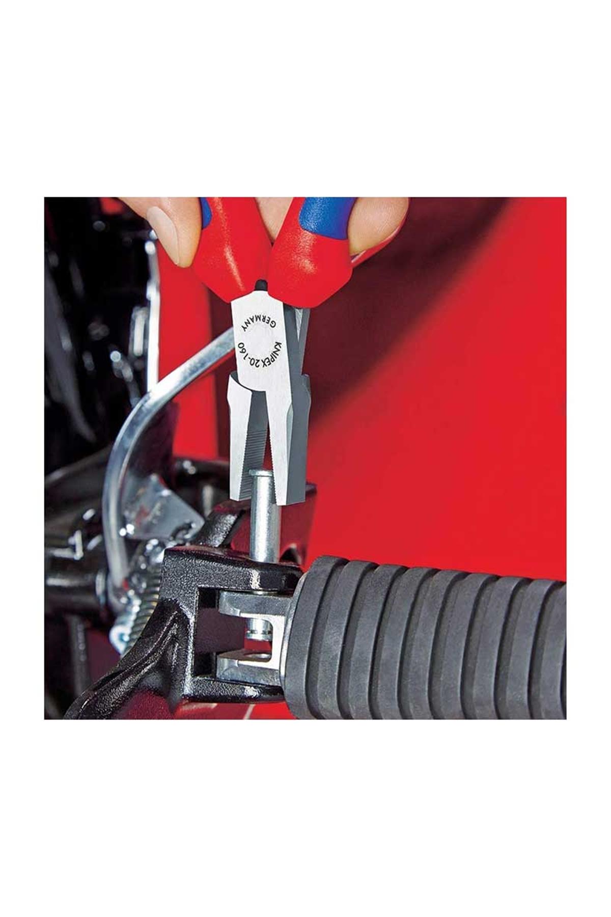 Knipex 20 02 160 Yassı Ağız Kargaburun