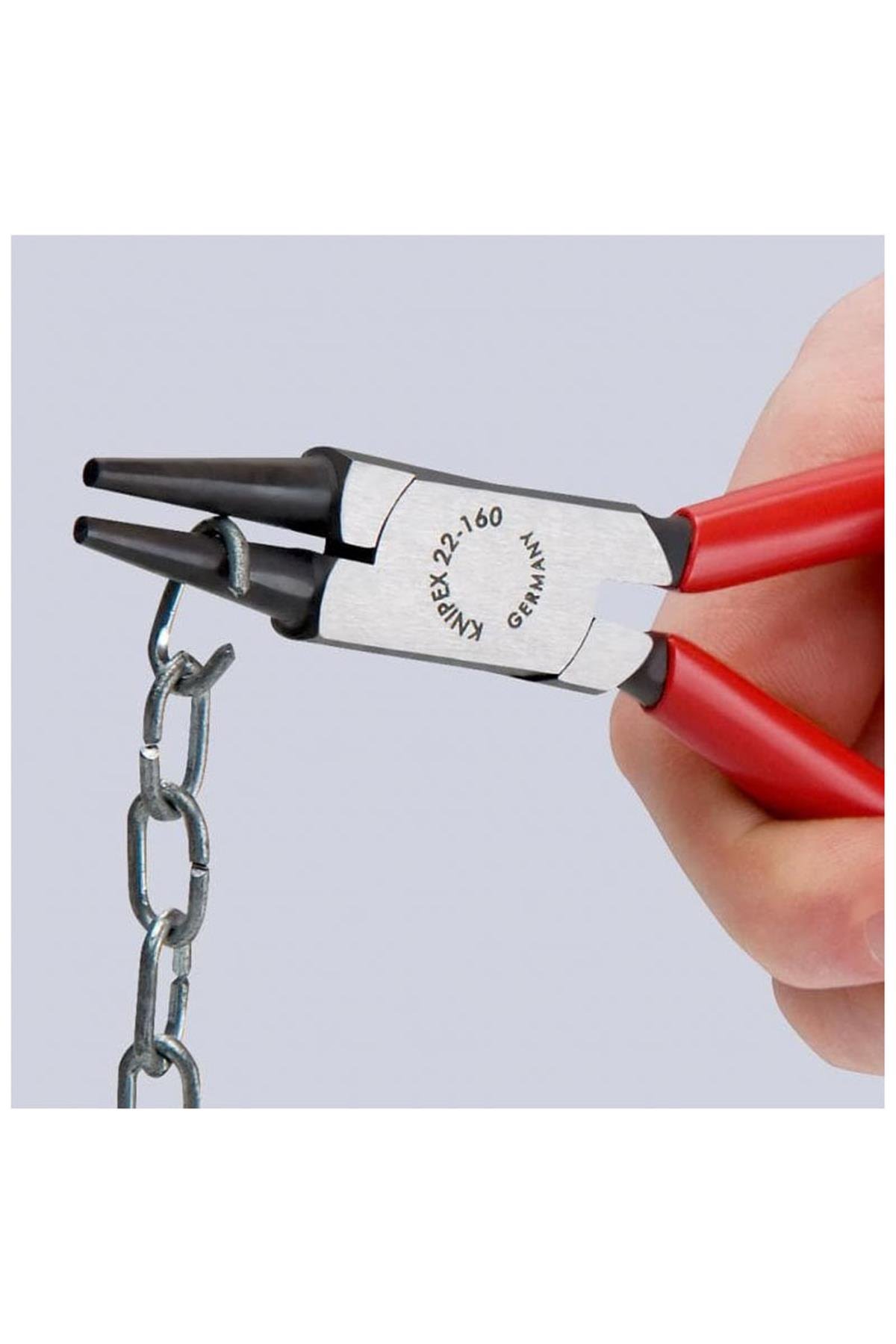 Knipex 22 01 160 Yuvarlak Uçlu Kargaburun