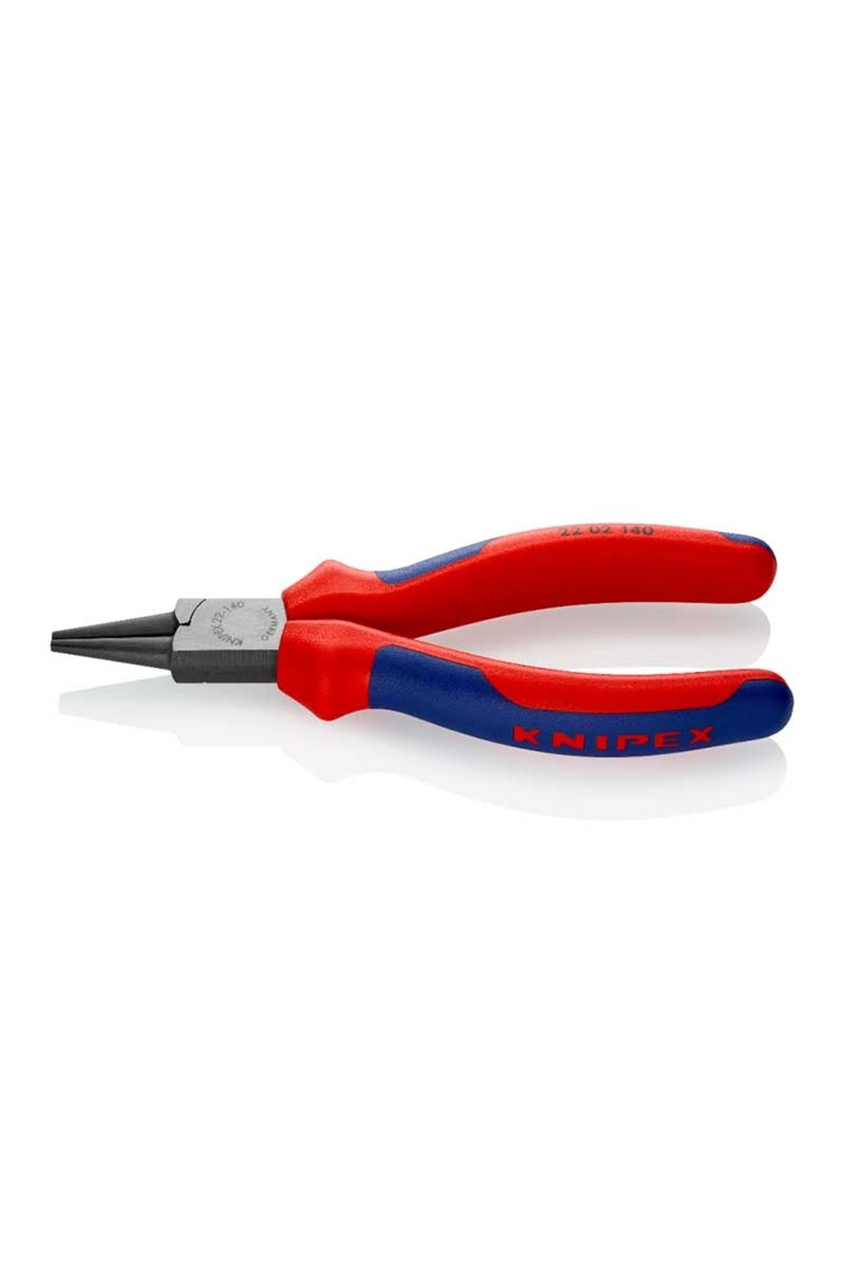 Knipex 22 02 140 Yuvarlak Uçlu Kargaburun