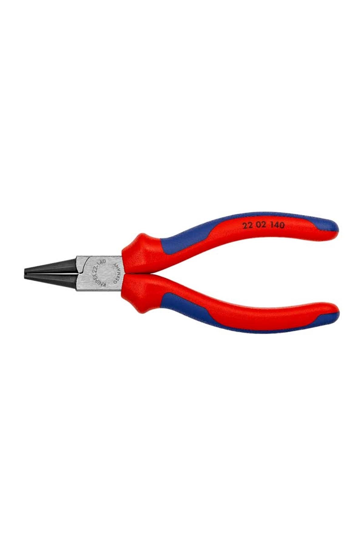 Knipex 22 02 140 Yuvarlak Uçlu Kargaburun