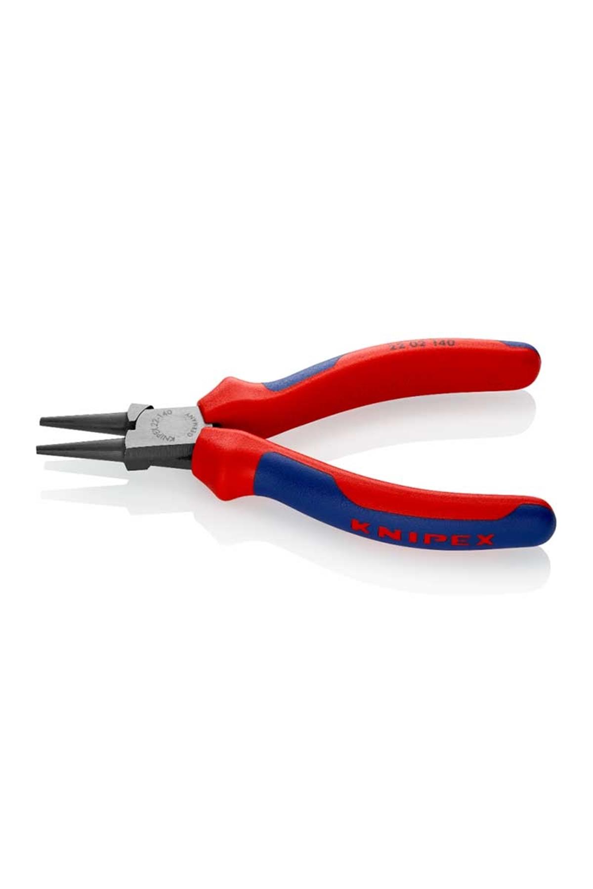 Knipex 22 02 140 Yuvarlak Uçlu Kargaburun
