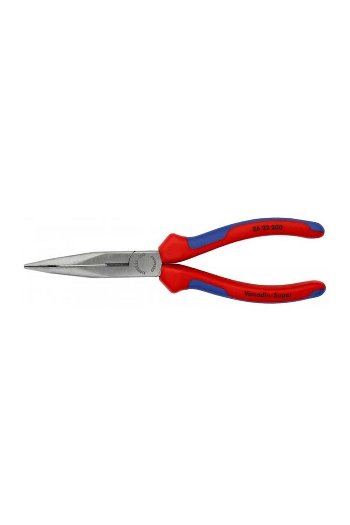Knipex 26 22 200 Eğri Ağız Kargaburun