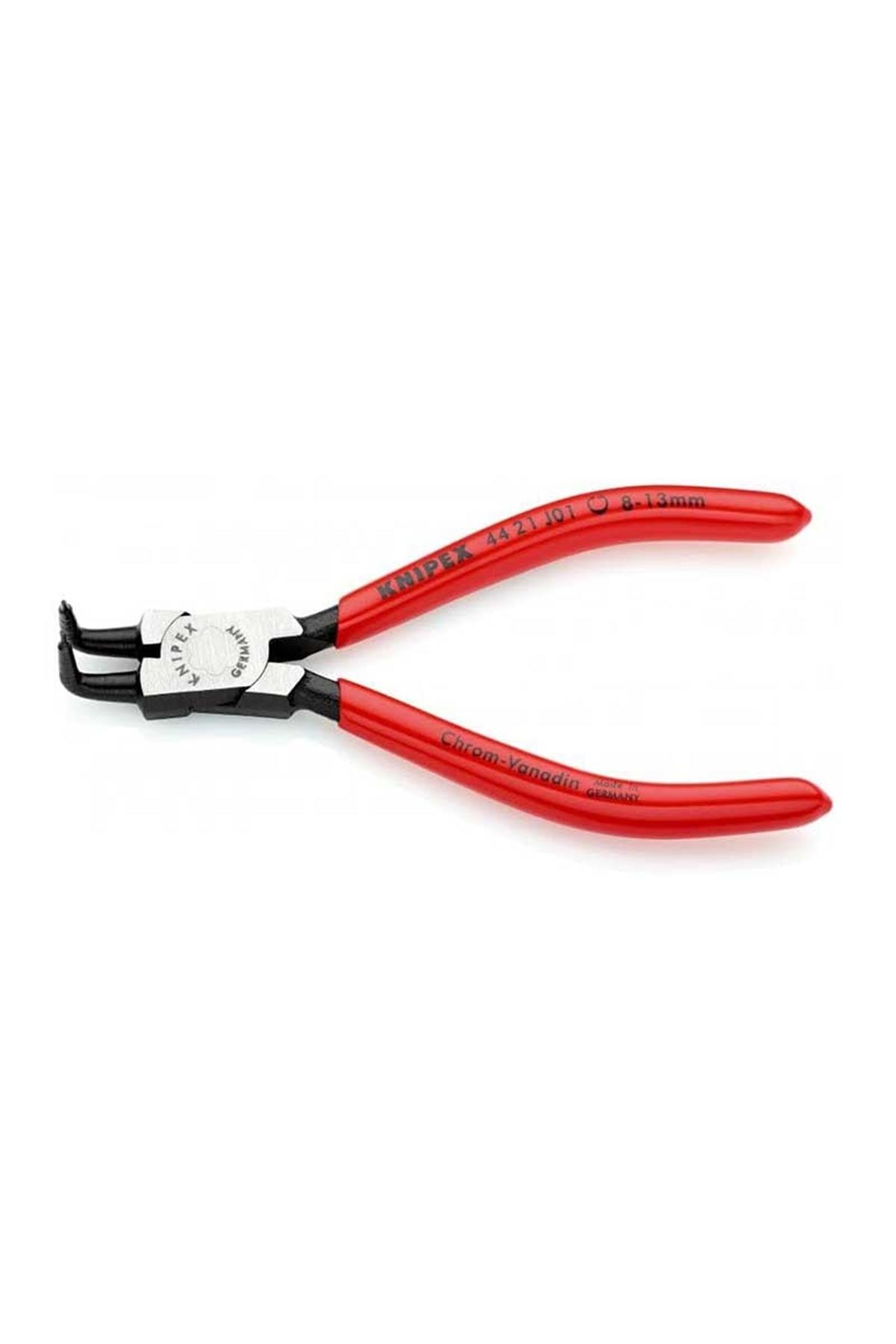 Knipex 44 21 J01 Eğri 90° İç Segman Pensesi