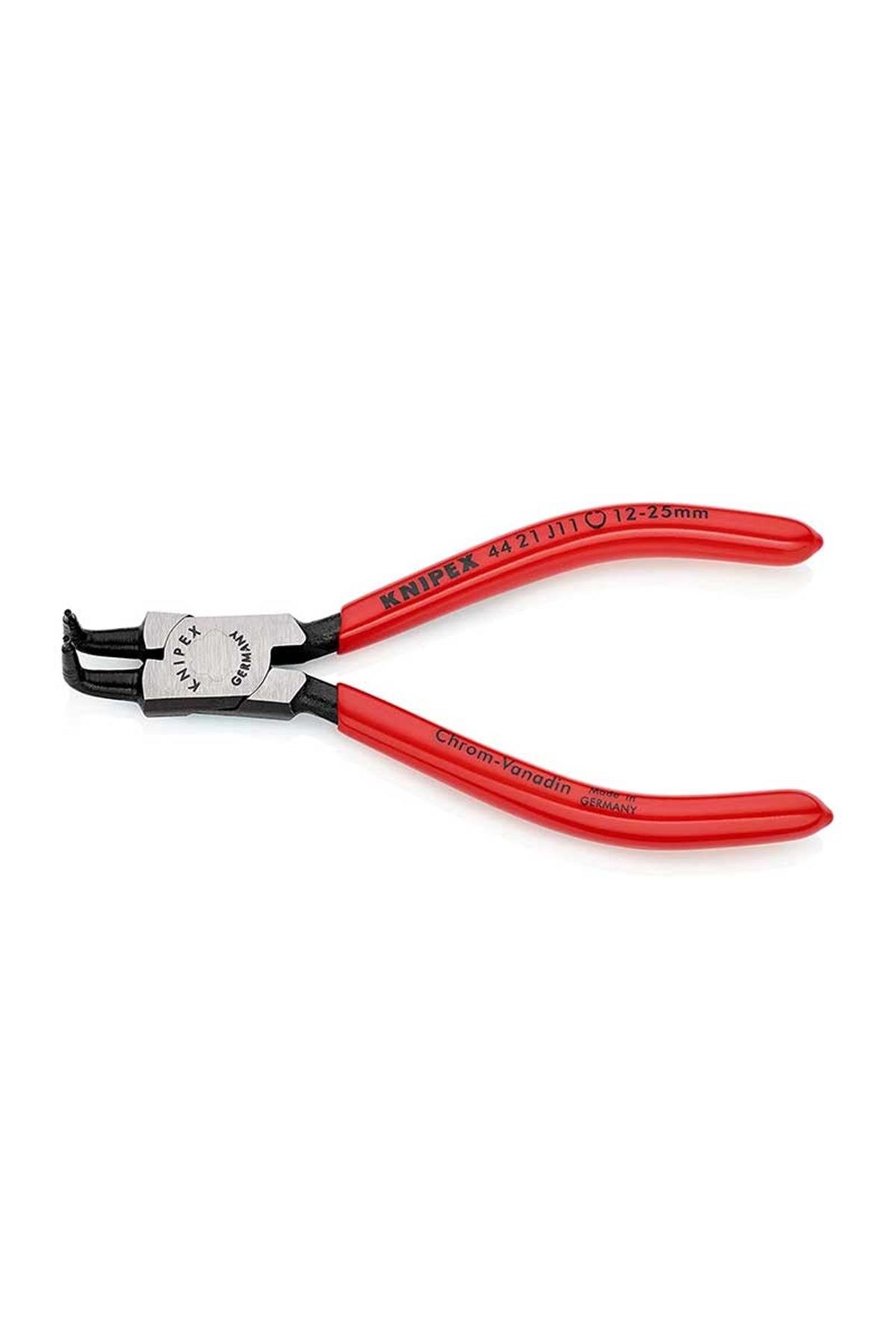 Knipex 44 21 J11 Eğri 90° İç Segman Pensesi