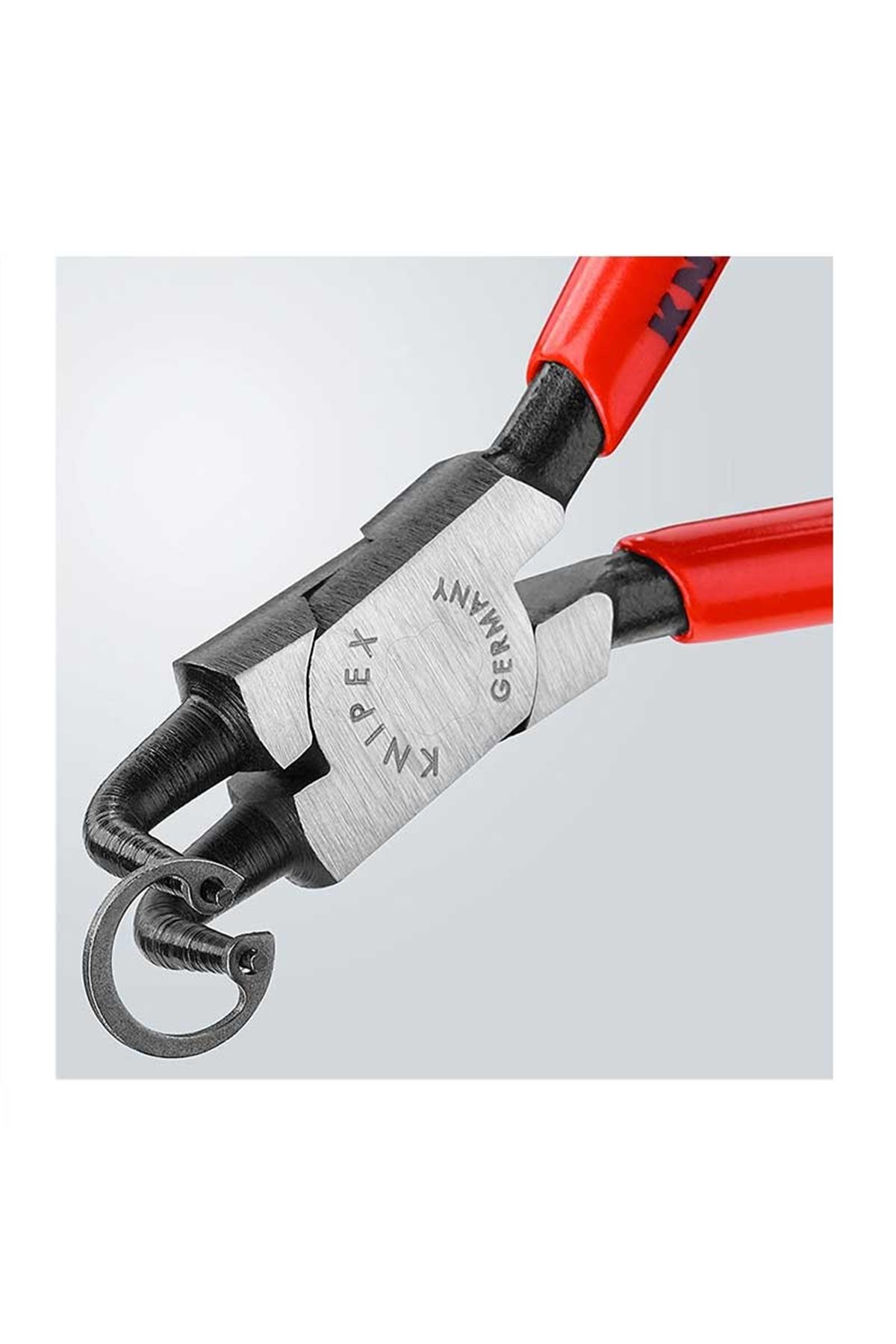 Knipex 44 21 J11 Eğri 90° İç Segman Pensesi