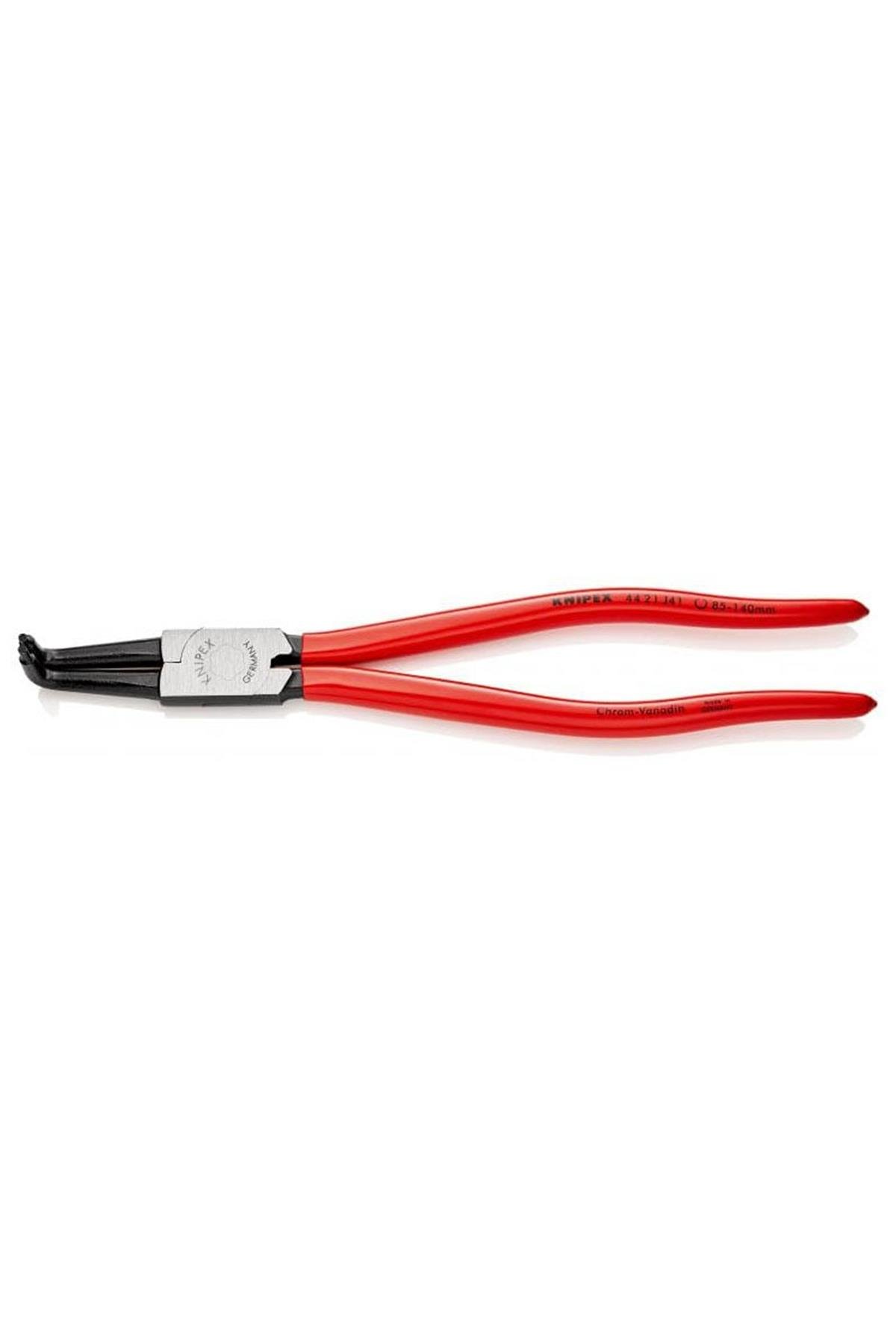 Knipex 44 21 J41 Eğri 90° İç Segman Pensesi