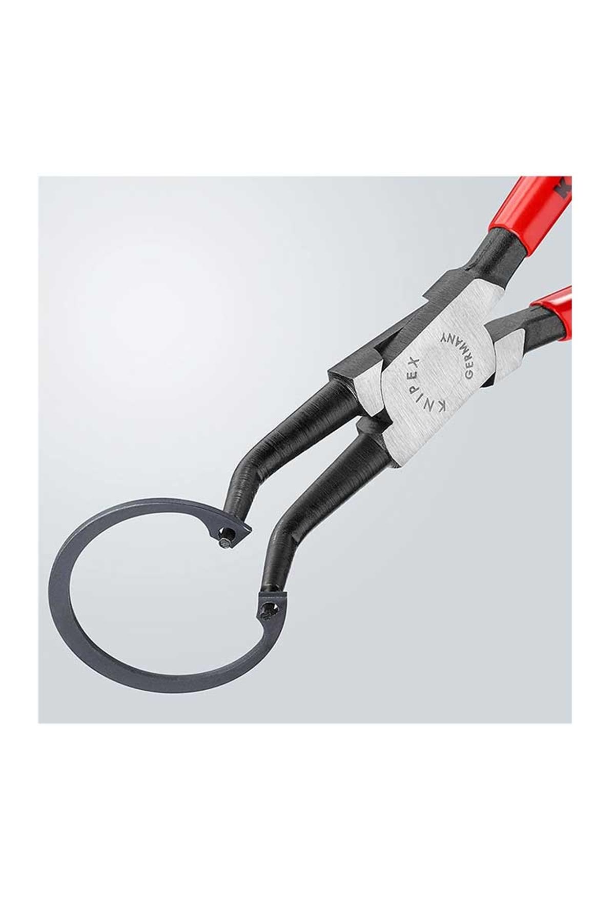 Knipex 44 31 J32 Eğri 45° İç Segman Pensesi