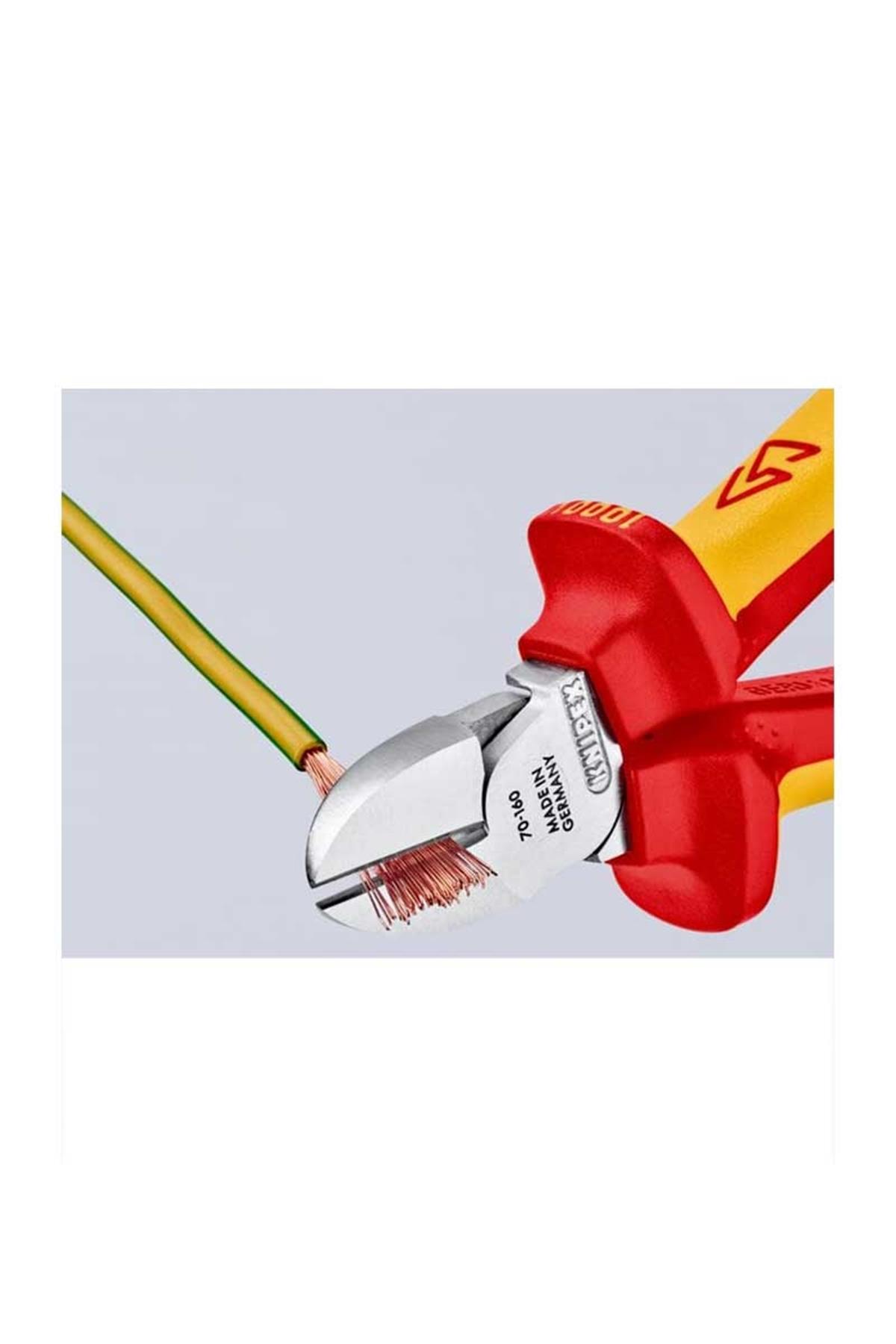 Knipex 70 06 160 T Asma Halkalı Yan Keski (VDE)