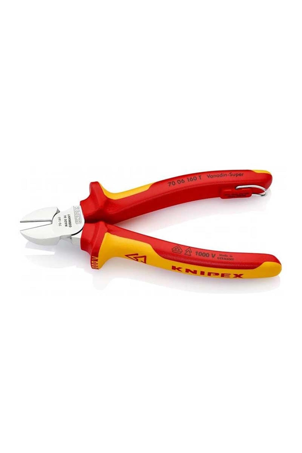 Knipex 70 06 160 T Asma Halkalı Yan Keski (VDE)