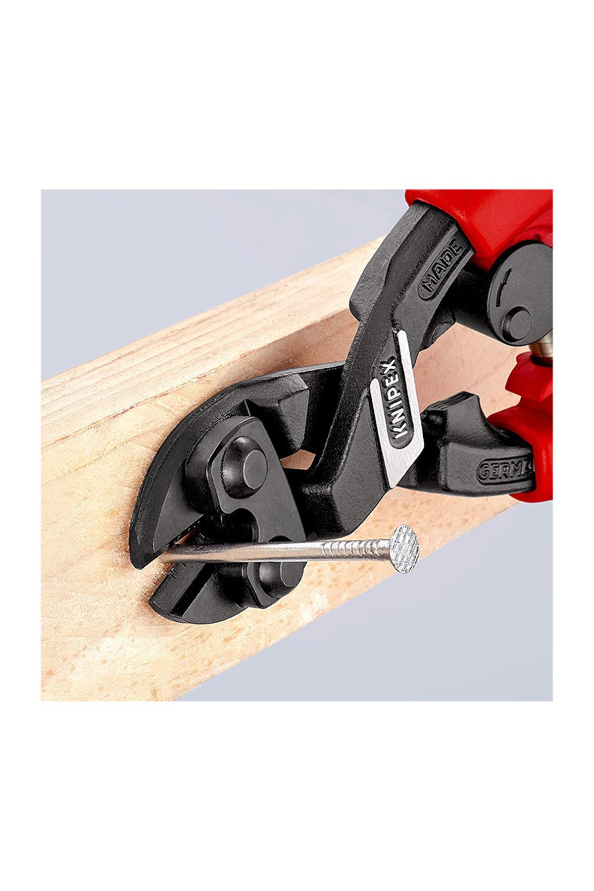 Knipex 71 22 200 Yaylı Eğri 20° Mafsallı Keski