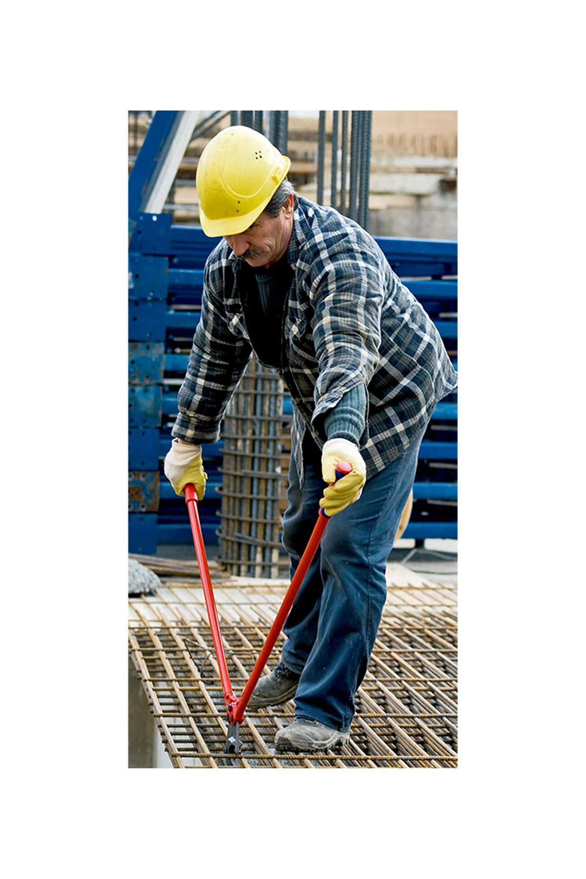 Knipex 71 82 950 Eğri Burun Kuplon Makası