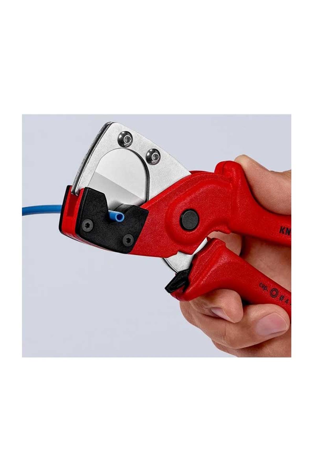 Knipex 90 10 185 Çok Katmanlı Plastik Boru Makası