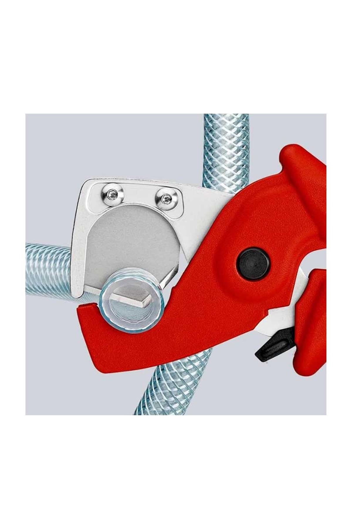 Knipex 90 20 185 Plastik Boru Makası