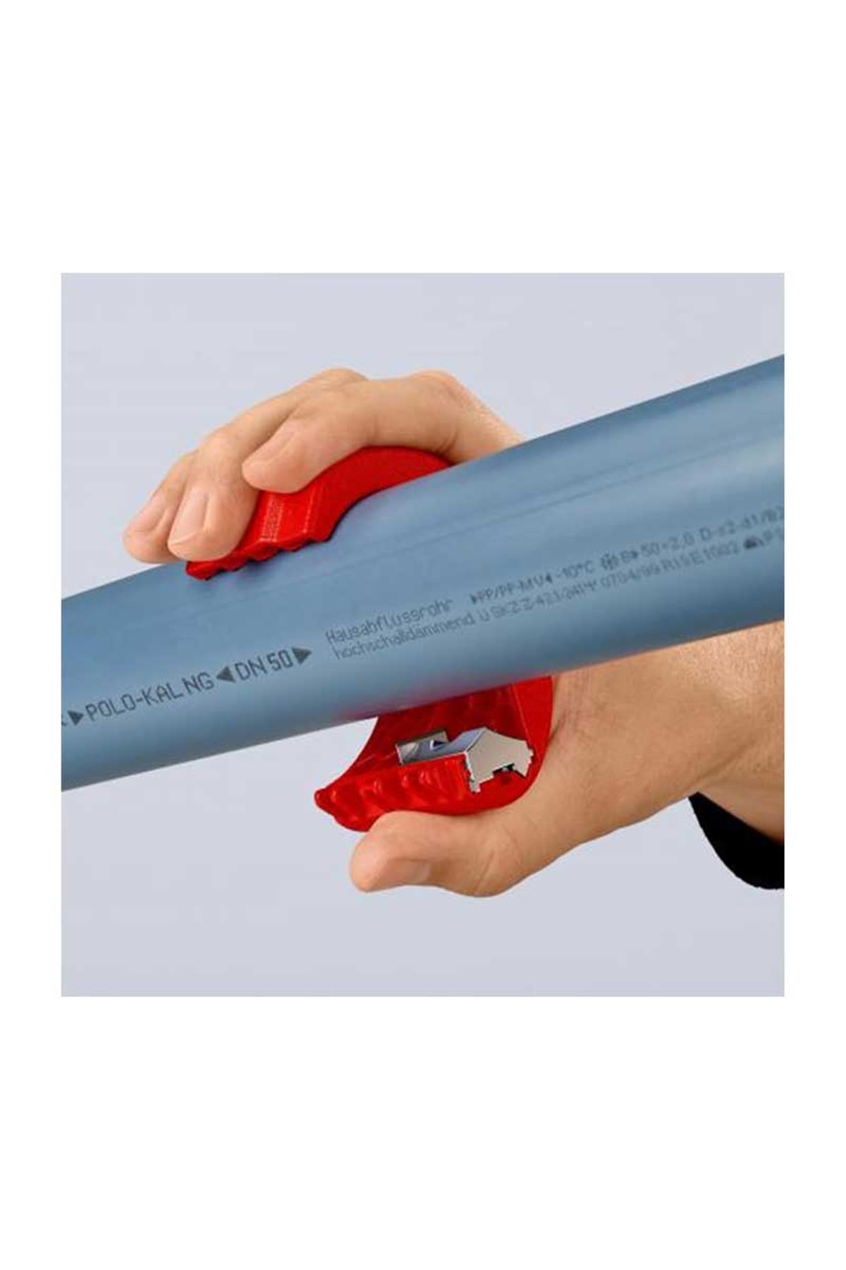 Knipex 90 22 10 BK Bix Plastik Boru Ve Manşon Kesme Aleti