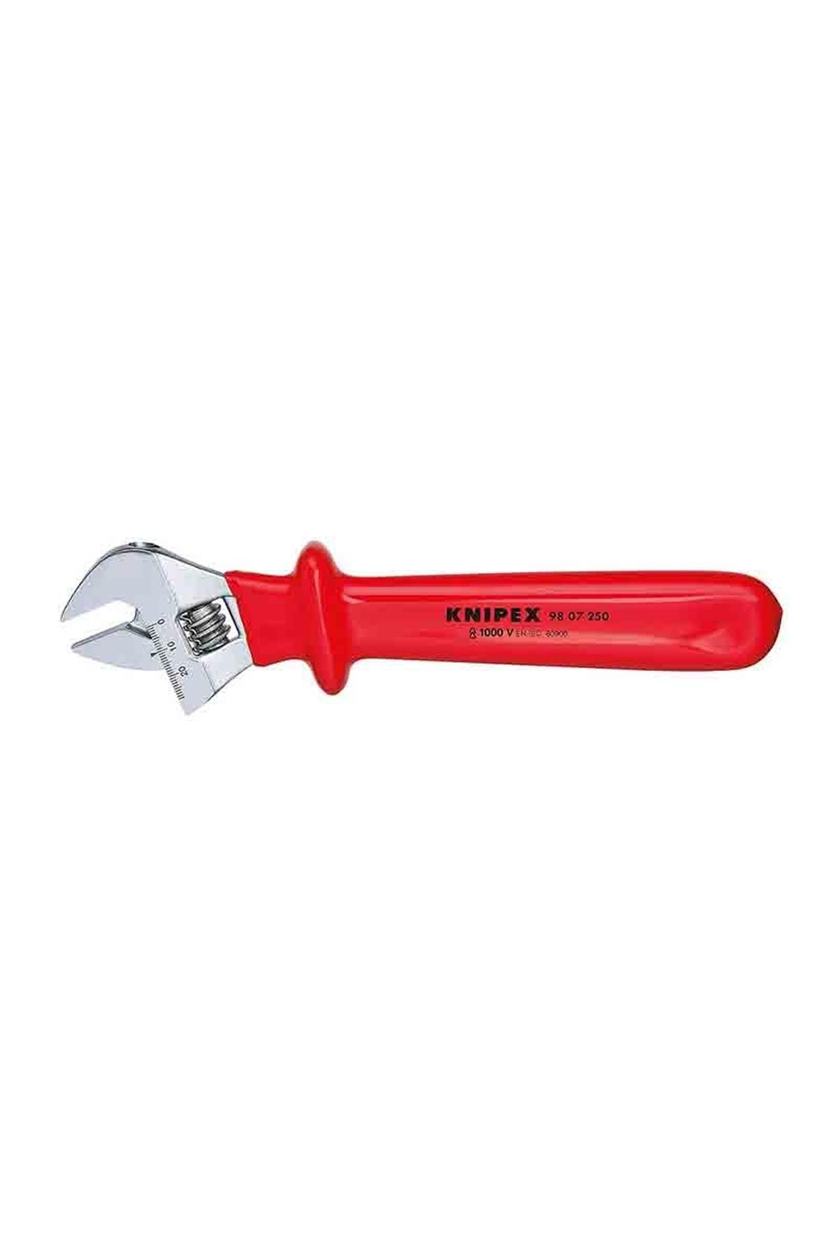 Knipex 98 07 250 VDE İzoleli Kurbağacık Anahtar