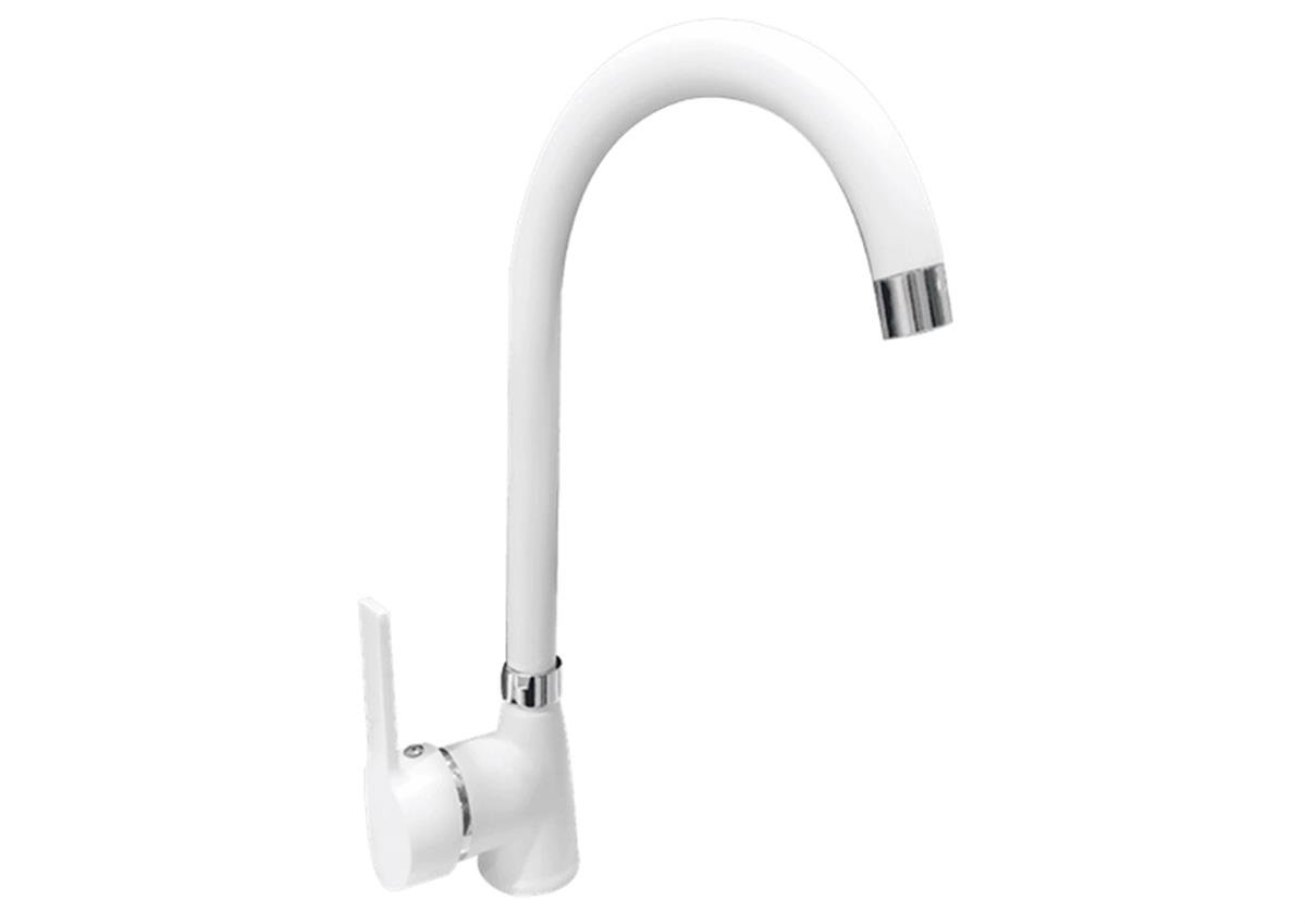 Lara Beyaz İnci Mix Kuğu Evye Bataryası