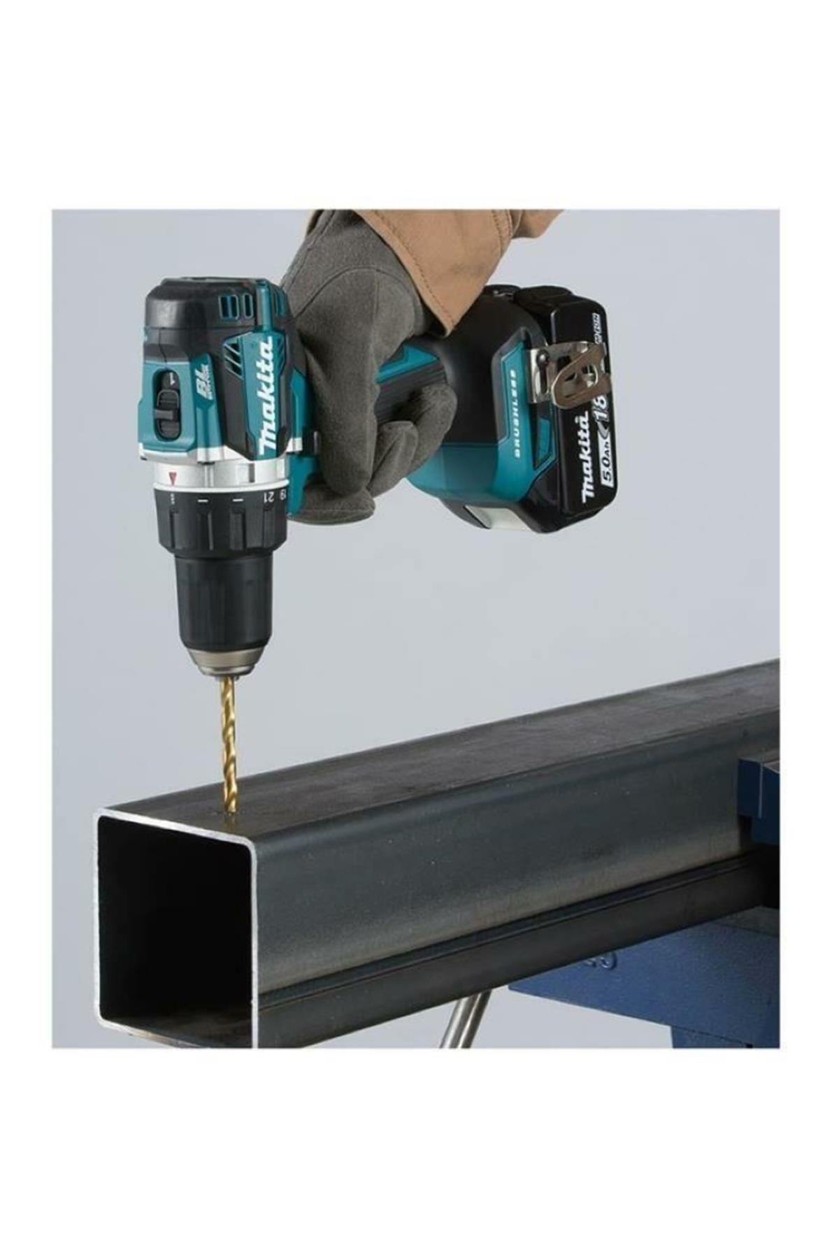 Makita DDF484RTJ Çift Akülü Matkap Vidalama