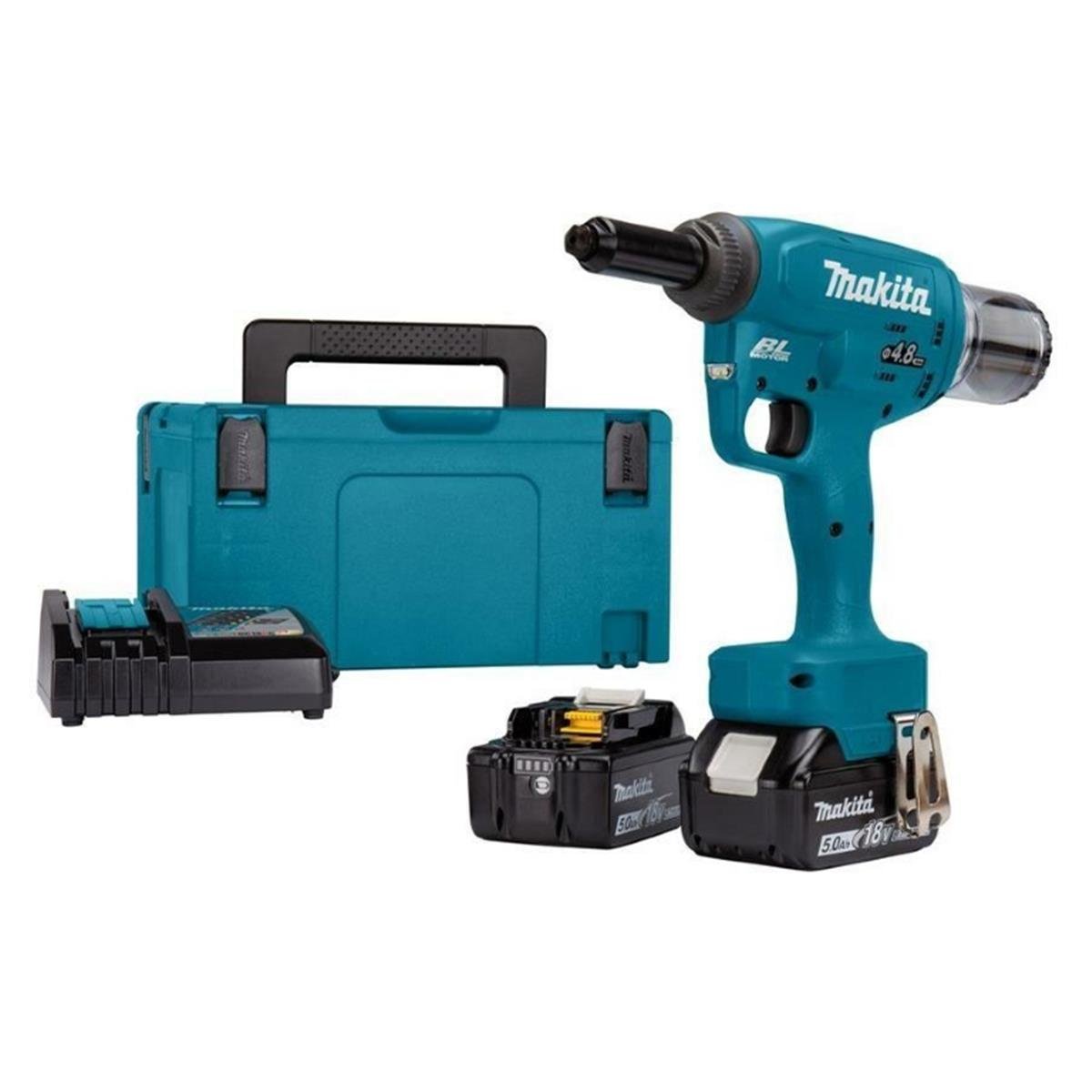 Makita DRV150RTJ Çift Akülü Perçin Tabancası