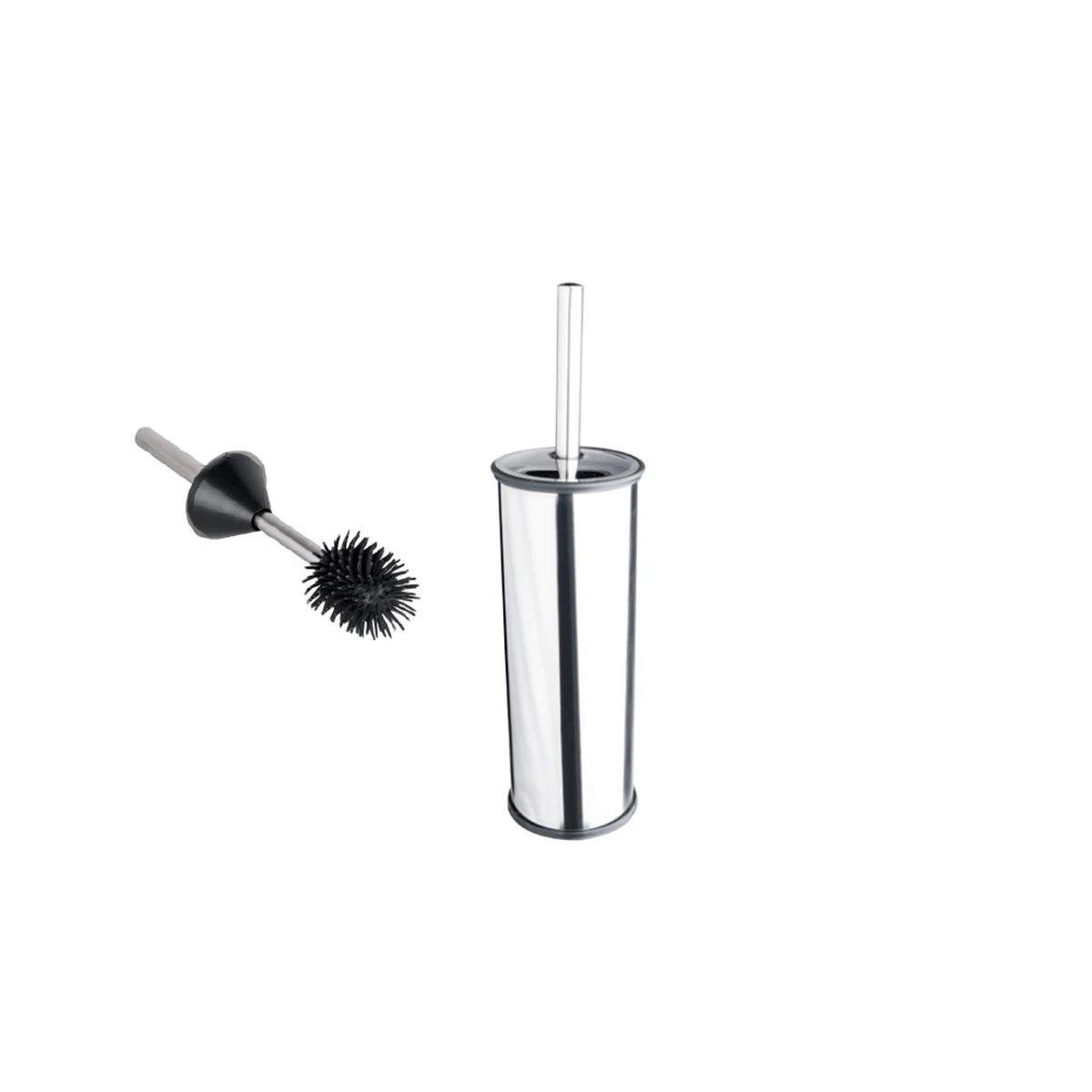 Maxiflow Akıllı Kapak Eko WC Fırçası Krom