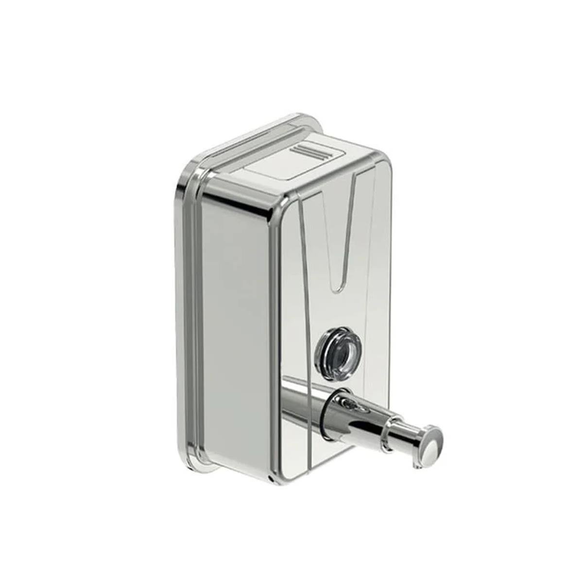 Maxiflow Paslanmaz Sabunluk 500 ML (Parlak Plastik Pompa)