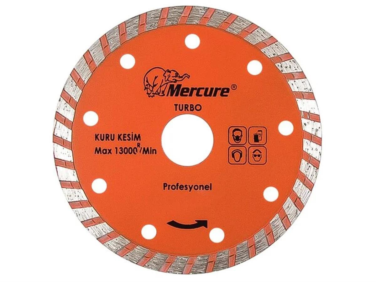 Mercure Turbo Kanallı Elmas Testere 