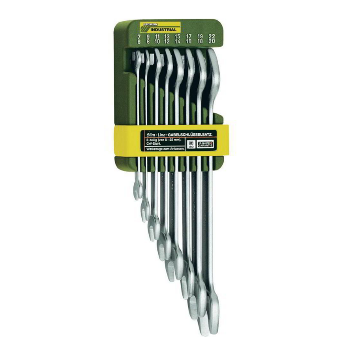 Proxxon 23800 8 Parçalı İnce Açık Ağız Anahtar Takımı