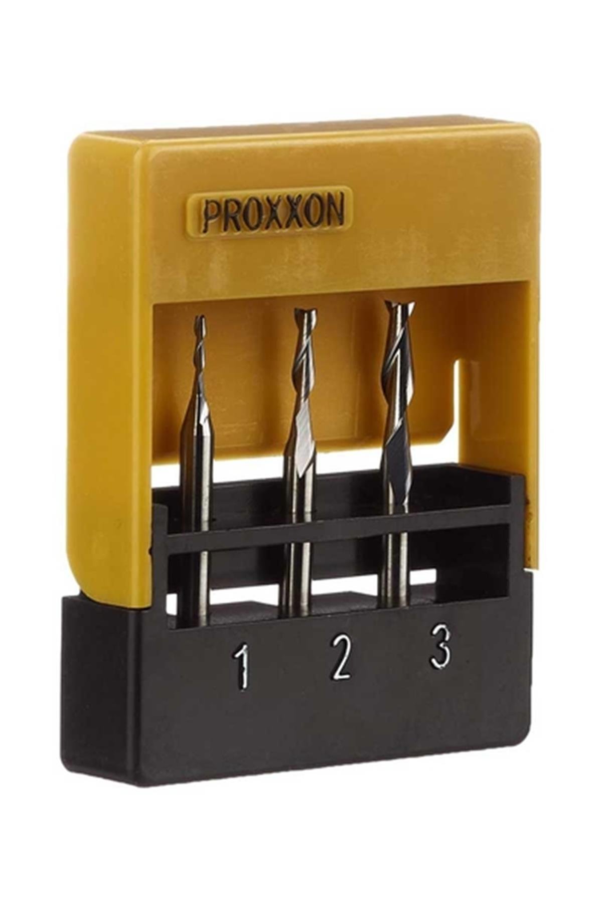 Proxxon 27116 Üçlü Tungsten Freze Uç Seti