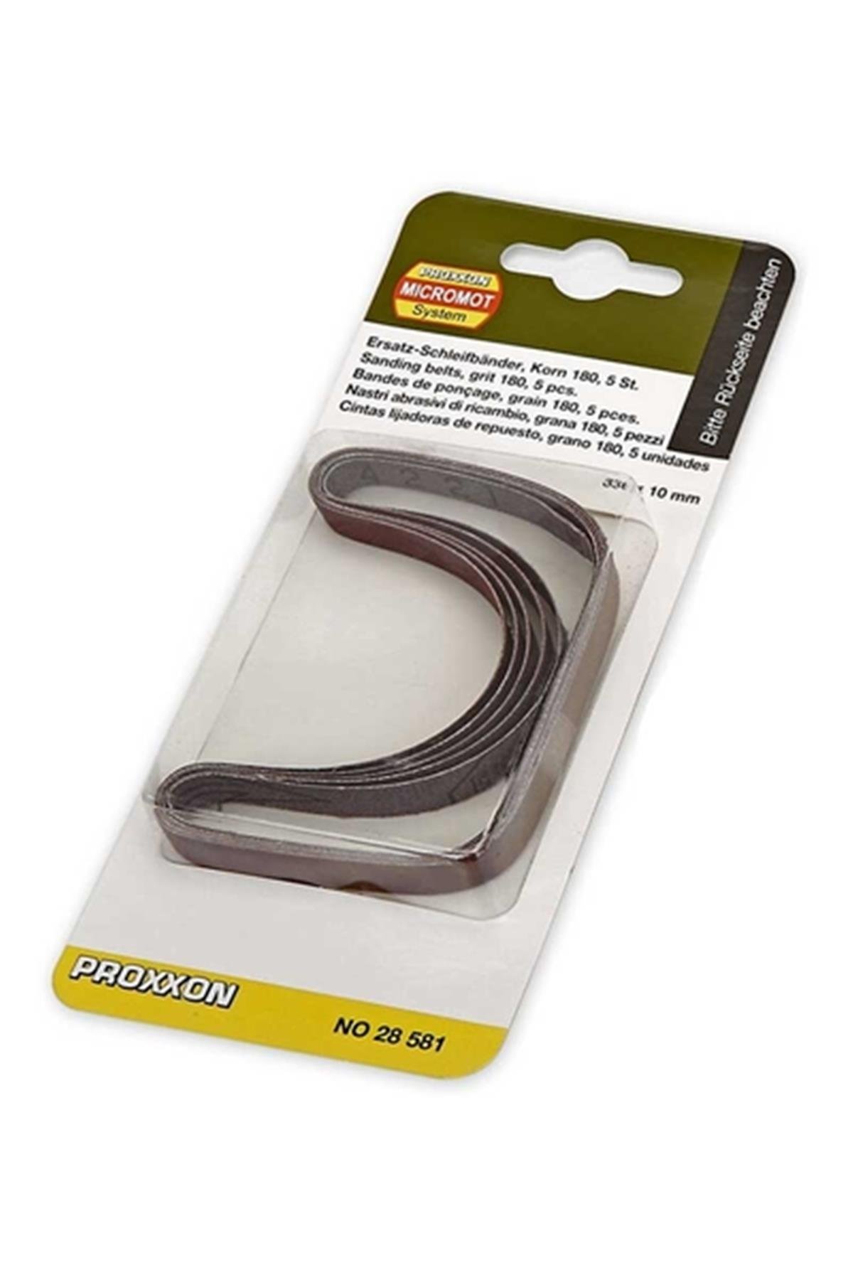 Proxxon 28581 BSL220/E İçin Zımpara Kayışı 180 Kum